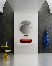 Фото Раковина Abber Kristall AT2801Opal 60 см
