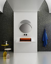 Фото Раковина Abber Kristall AT2803Opal 60 см