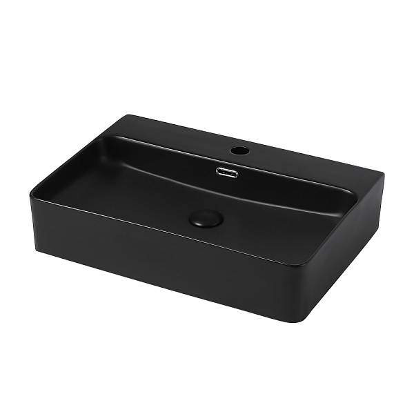 Раковина Abber Rechteck AC2201MB 60 см , изображение 1