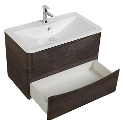 Фото Тумба под раковину BelBagno Acqua 90 подвесная, rovere nature grigio