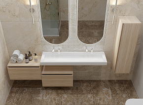 Фото Тумба Armadi Art Flat 60 дуб светлый