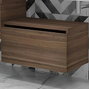 Тумба Armadi Art Flat 80 дуб темный , изображение 2