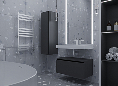 Тумба Armadi Art Flat 60 антрацит матовый , изображение 4