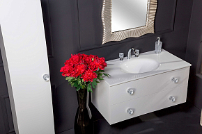 Фото Тумба под раковину Armadi Art NeoArt 110х48 белая