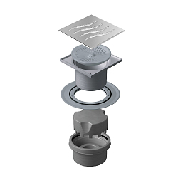 Фото Душевой трап Pestan Confluo Standard Tide Vertical 13000018 хром