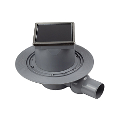 Фото Душевой трап Pestan Confluo Standard Dry 1 Black Glass 13000101 черный