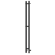 Полотенцесушитель электрический Point Деметра П3 8x120 черный , изображение 2