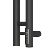 Полотенцесушитель электрический Point Деметра П3 8x120 черный , изображение 3