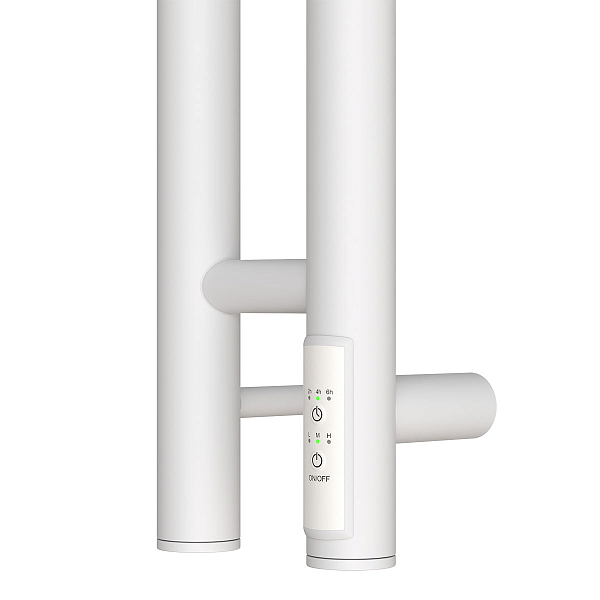Полотенцесушитель электрический Point Деметра П3 8x120 белый , изображение 3