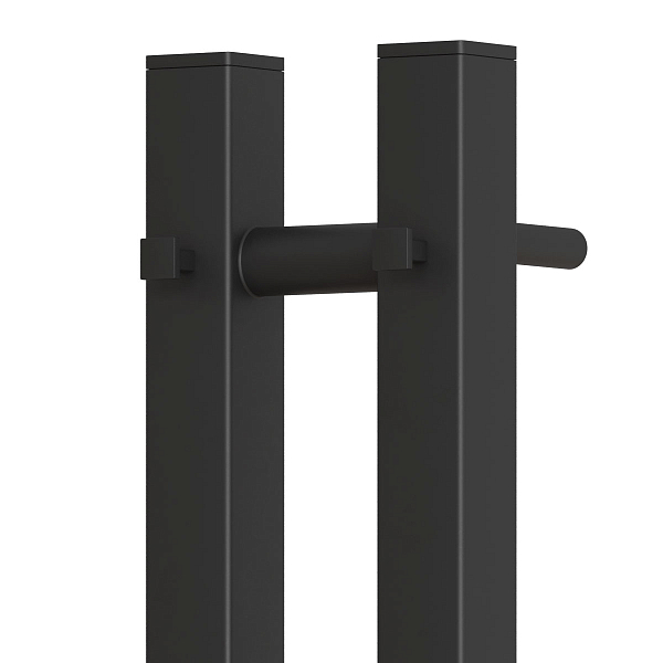 Полотенцесушитель электрический Point Гермес П3 8x120 черный , изображение 4
