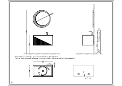 Тумба с раковиной Black&White Universe U918.900-2 90 белый , изображение 7