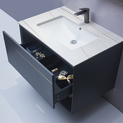 Фото Тумба с раковиной Orans BC-1125-800 80 серый