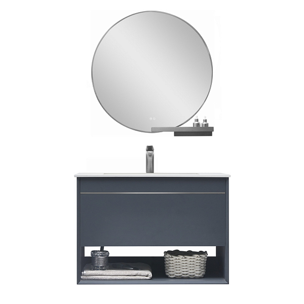 Тумба с раковиной Orans BC-1125-800 80 серый , изображение 5