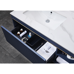 Фото Тумба с раковиной Orans BC-1137-1000 100 синий