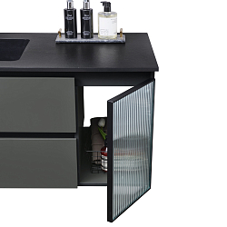 Фото Тумба с раковиной Orans BC-2055-1000L 100 L серый