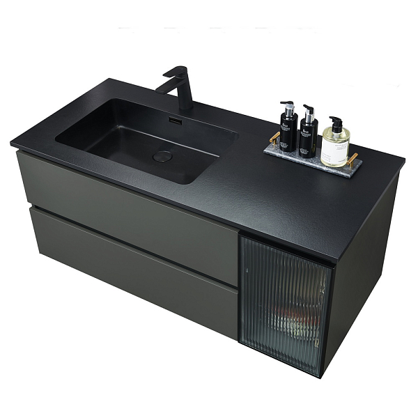 Тумба с раковиной Orans BC-2055-1200L 120 L серый , изображение 2