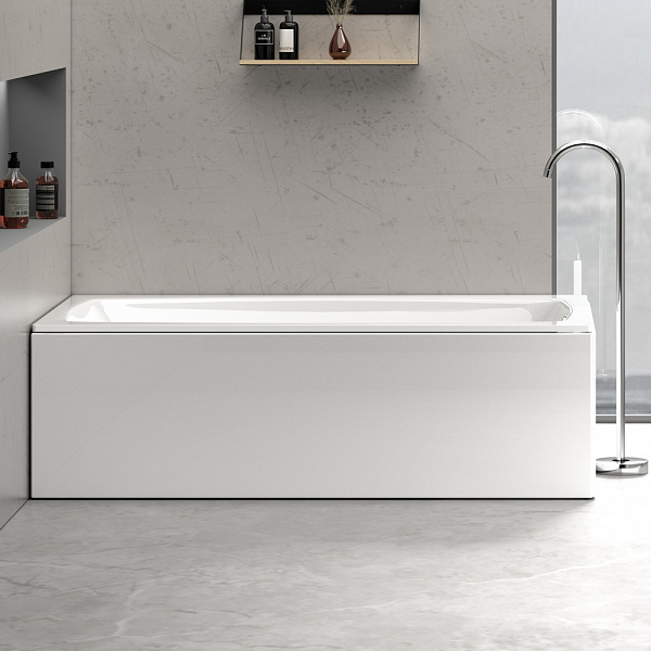 Акриловая ванна Black&White Swan SBA1757 170x75 , изображение 2