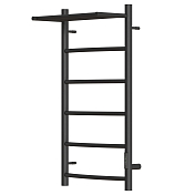 Полотенцесушитель электрический Point Афина П5 40x80 черный , изображение 3