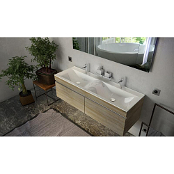 Фото Тумба под раковину Velvex Pulsus 140 дуб сонома