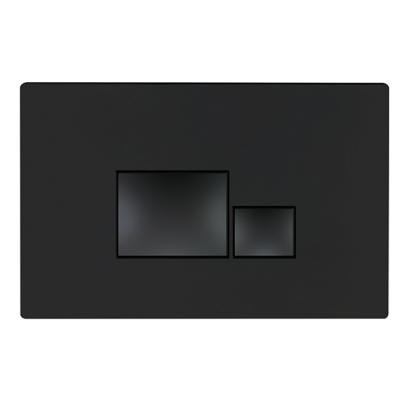 Кнопка смыва BelBagno BB074NERO черная матовая , изображение 1