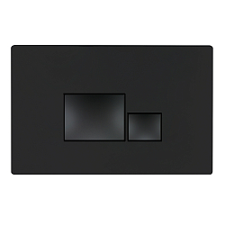 Фото Кнопка смыва BelBagno BB074NERO черная матовая