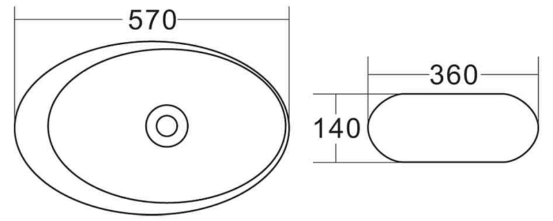 Раковина BelBagno BB1396 , изображение 5