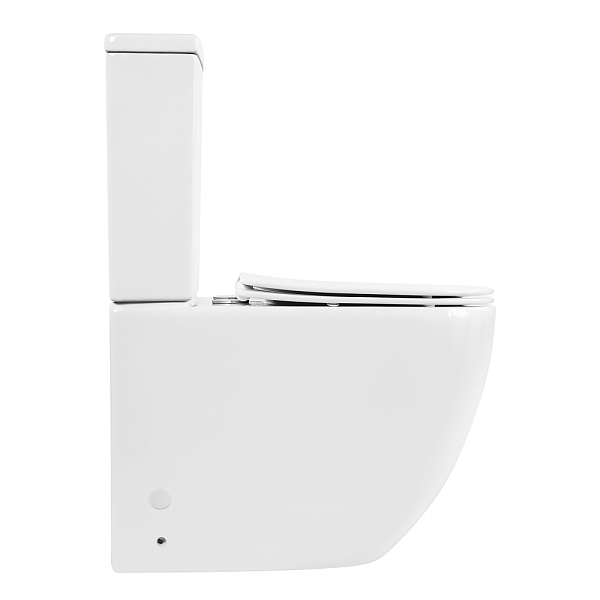 Унитаз-компакт BelBagno Amanda безободковый , изображение 3