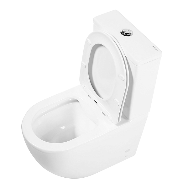 Унитаз-компакт BelBagno Amanda безободковый , изображение 6