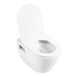 Фото Унитаз подвесной BelBagno Loto BB070CHR/SC безободковый