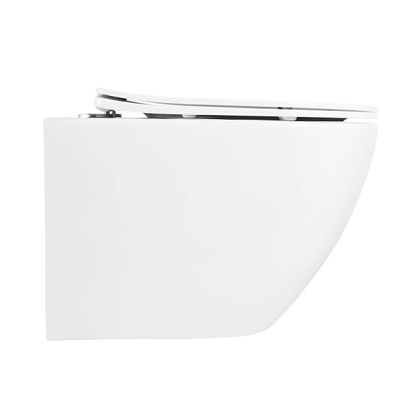 Унитаз подвесной BelBagno Uno безободковый , изображение 2