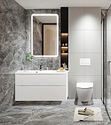 Изображение Унитаз подвесной BelBagno Uno безободковый Унитаз подвесной BelBagno Uno безободковый , изображение 8