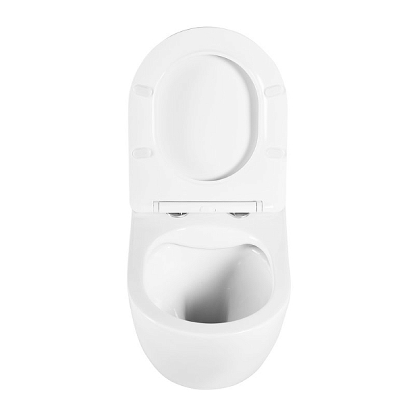 Унитаз подвесной BelBagno Uno безободковый , изображение 7