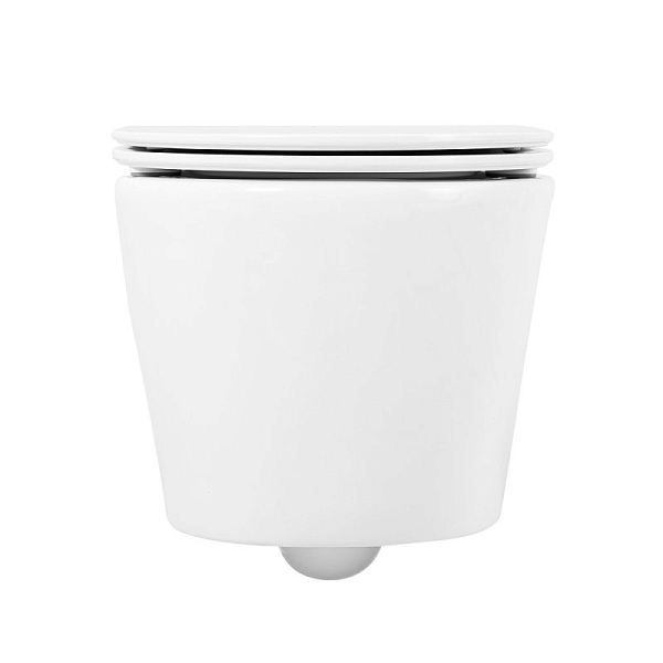 Унитаз подвесной BelBagno Tre безободковый , изображение 3