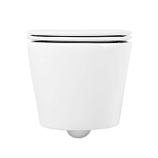 Унитаз подвесной BelBagno Tre безободковый , изображение 3
