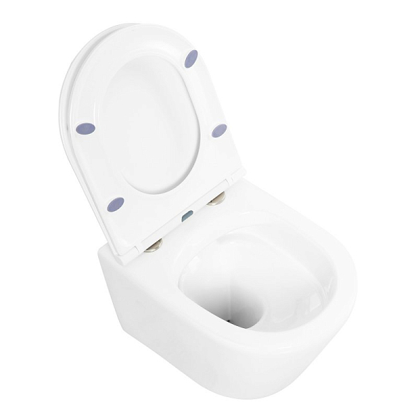 Унитаз подвесной BelBagno Tre безободковый , изображение 5