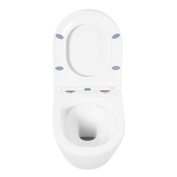 Унитаз подвесной BelBagno Tre безободковый , изображение 6