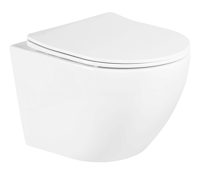 Унитаз подвесной BelBagno Uno безободковый , изображение 1