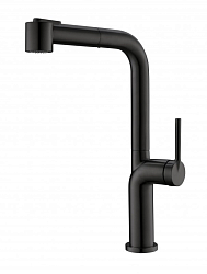 Фото Смеситель BelBagno BB-LAM60-NERO для кухонной мойки