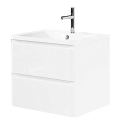 Фото Тумба под раковину BelBagno Albano 70 подвесная, bianco lucido