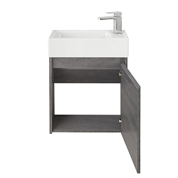 Фото Тумба под раковину BelBagno Kraft Mini 50 R подвесная, cemento grigio