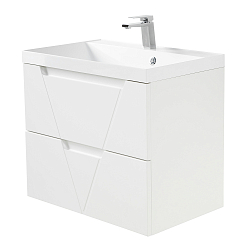 Фото Тумба под раковину BelBagno Vittoria 70 подвесная, bianco lucido
