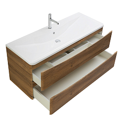 Фото Тумба под раковину BelBagno Acqua 120 подвесная, rovere rustico