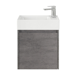 Фото Тумба под раковину BelBagno Kraft Mini 50 L подвесная, cemento grigio