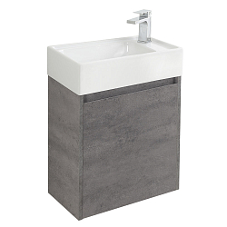 Фото Тумба под раковину BelBagno Kraft Mini 50 L подвесная, cemento grigio