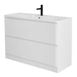 Фото Тумба под раковину BelBagno Albano 120 напольная, bianco lucido