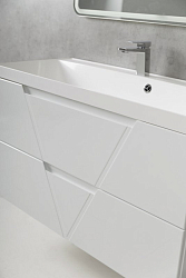 Фото Тумба под раковину BelBagno Vittoria 90 VITTORIA-900-2C-SO-BL-P подвесная, bianco lucido