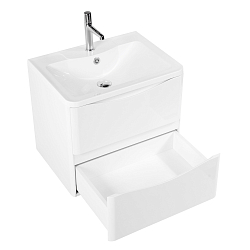 Фото Тумба под раковину BelBagno Acqua 70 подвесная, bianco lucido