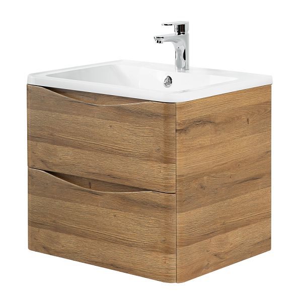Тумба под раковину BelBagno Acqua 60 подвесная, rovere rustico , изображение 2