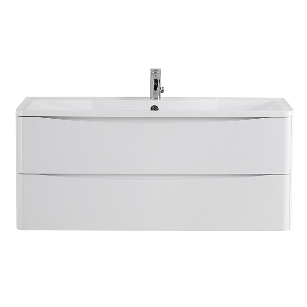 Тумба под раковину BelBagno Acqua 120 подвесная, bianco lucido , изображение 1