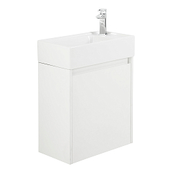 Фото Тумба под раковину BelBagno Kraft Mini 50 R подвесная, bianco opaco